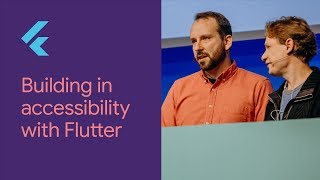 Building in Accessibility with Flutter Flutter Interact 19 [upl. by Nahtannoj724]