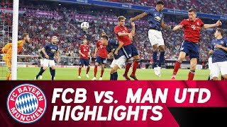 Martínez Winning Goal  FC Bayern vs Manchester United 10  Highlights [upl. by Rosemari]