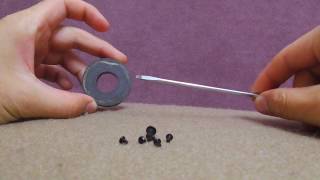 How to Magnetize amp Demagnetize a Screwdriver using a Speaker Magnet [upl. by Armond177]