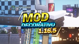 TOP 12 MODS DECORATIVOS PARA TU MINECRAFT 1165 DESCARGALOS  II PC2022🐱‍🚀🎁 [upl. by Dellora125]