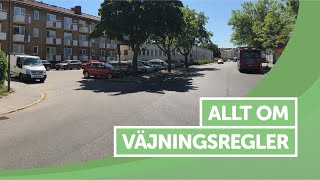 ÖVNINGSKÖR  Lär dig allt om väjningsregler [upl. by Bambi]