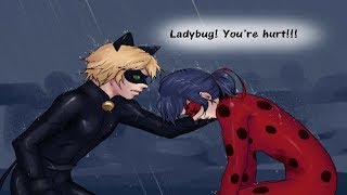 Miraculous Ladybug Comic  quot YOURE HURT quot part 1 [upl. by Ilahsiav136]