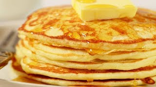 Pancakes Recipe Demonstration  Joyofbakingcom [upl. by August]