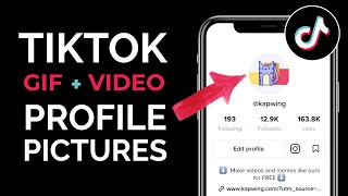 How to Use Any GIF or Video as your TikTok Profile Picture [upl. by Janela]