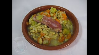 Recette de la potée de flageolets aux diots [upl. by Aznecniv]