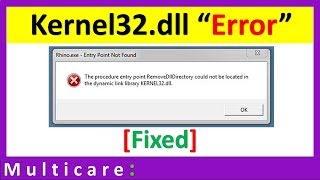 How to Fix KERNEL32 dll Missing Error [upl. by Hoashis]