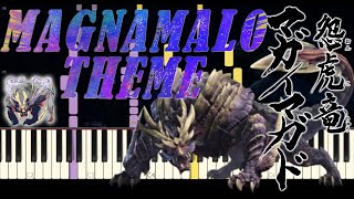 Magnamalo Theme MHRise  Synthesia [upl. by Verlee814]