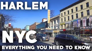 Harlem NYC Travel Guide Everything you need to know [upl. by Demmy]