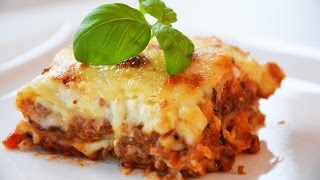 Best Lasagna Bolognese with bechamel [upl. by Hayman]