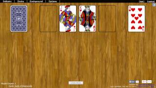 Aces Up Solitaire  How to Play [upl. by Calandra]