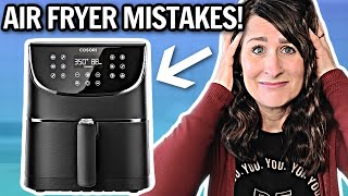 Top 12 Air Fryer MISTAKES → How to Use an Air Fryer [upl. by Ylus166]