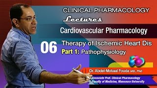 Cardiovascular Pharmacology Ar  06  Ischemic heart disease pathophysiology [upl. by Harbour]