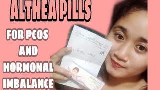 ALTHEA PILLS REVIEW FOR PCOS AND HORMONAL IMBALANCE [upl. by Oivat655]