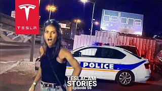 TESLA HATE AND LOVE CAUGHT ON DASHCAM  TESLACAM STORIES 56 [upl. by Cosenza]