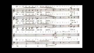 Benjamin Britten  Hymn to St Cecelia with score [upl. by Nannerb]