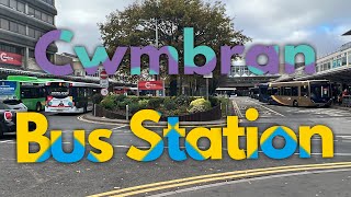 Cwmbran Bus Station UK November 2021 [upl. by Minton648]