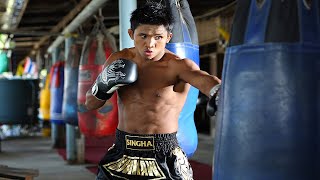 Buakaw Training Highlight Old School [upl. by Romilly]