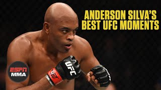 Anderson Silvas best UFC moments  ESPN MMA [upl. by Forbes]