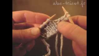 Tuto Tricot Augmentation intercalaire [upl. by Siddra]