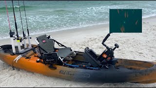 How to Kayak Fish the Navarre Beach Reef Formation [upl. by Scheck]