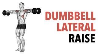 DUMBBELL LATERAL RAISE  NASIL YAPILIR  HOW TO [upl. by Nommad]