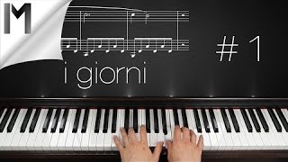 I Giorni  Piano Tutorial  Part 1  Ludovico Einaudi [upl. by Premer]