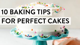 10 Baking Tips for Perfect Cakes  Sallys Baking Recipes [upl. by Mulcahy]