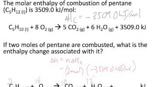 Molar Enthalpy Calculations [upl. by Hanna719]