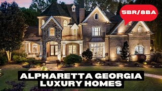 Alpharetta Georgia Luxury Homes Unveiling Exquisite Homes in Atlanta GA  Bob Hale Realty [upl. by Yoreel436]