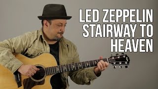 Led Zeppelin Stairway To Heaven Part 2 Guitar Lesson  Tutorial [upl. by Dacia]