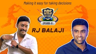 DRS with Ash  Episode 1  Guest RJ Balaji  Ravichandran Ashwin [upl. by Skipton]