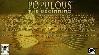 Populous 3 The Beginning gameplay PC Game 1998 [upl. by Aiksas]