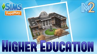 Sims FreePlay  Higher Education Quest Lets Play Ep 18 [upl. by Ettezyl292]