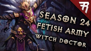 Diablo 3 Season 30 Witch Doctor Zunimassa Poison Dart Build Guide 277 [upl. by Lhamaj196]