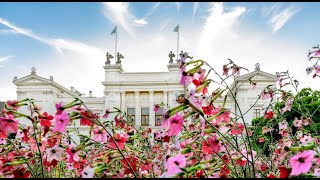 Lund University campus tour main campus in Lund [upl. by Rie335]