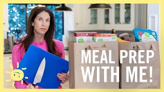 MEAL PREP WITH ME Weekly Routine Tips  3 RECIPES [upl. by Jaddan]