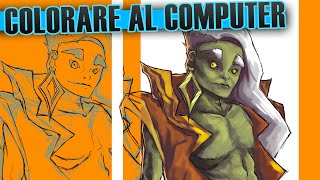 Come colorare i disegni al computer • Fraffrog [upl. by Fayth999]