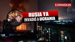 PRIMERAS HORAS de la INVASIÓN de RUSIA a UCRANIA  ÚLTIMAS NOTICIAS [upl. by Oigaib455]