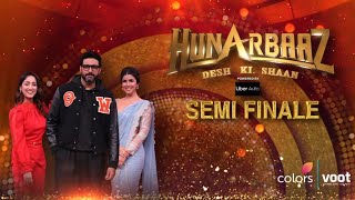 HUNARBAAZ  EPISODE 24  SEMI FINALE  PARINEETI  KARAN  MITHUN  SURBHI  HARSH  10TH APRIL 2022 [upl. by Nahgam]