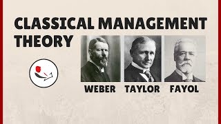 Classical Management Theory [upl. by Anitsyrc264]