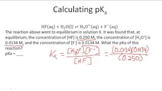 Calculating pKa [upl. by Agate]