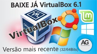 Como baixar e Instalar VirtualBox 61 32Bits e 64Bits [upl. by Beall]