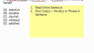 Magoosh GRE Module 1  Basic Strategies for Text Completions 16 [upl. by Delastre]