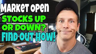 How To Know If A Stock Will Spike or Drop At Market Open [upl. by Akehsyt]