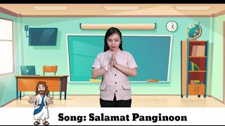 SALAMAT PO PANGINOON by Teacher Cleo amp Kids KINDER DAILY ROUTINE [upl. by Reivaz130]