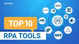 Top 10 RPA Tools in 2024  RPA Tools Comparison  RPA Certification Training  Edureka [upl. by Nonaihr876]