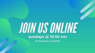 Immanuel Church Live Stream [upl. by Harbed]