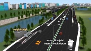 Dhaka Elevated Expressway [upl. by Jolda]