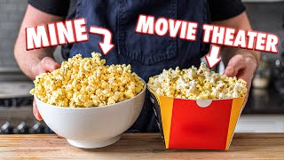 Making Movie Theater Popcorn At Home  But Better [upl. by Hulda650]