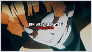 Montero x My Ordinary LifeZenitsu Edit [upl. by Esya]